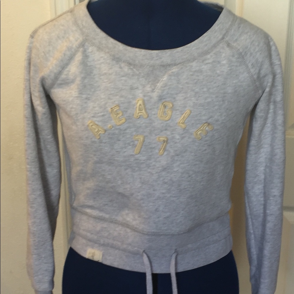 American Eagle cropped sweatshirt